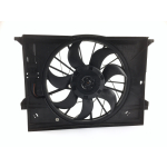 Mercedes Benz Lüfterzarge / Zarge incl. Lüftermotor A2115000593 A2115050055 Bosch 1137328109 0130706802