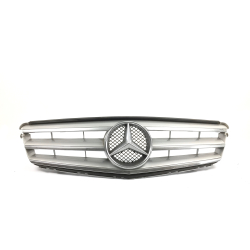 Mercedes C Klasse W204 (2007-2015) Kühlergrill Avantgarde Silber/Chrom A2048800023
