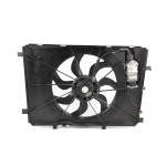 Mercedes Benz Lüfterzarge / Zarge incl. Lüftermotor A2465000093 Bosch 0130308401 3135104226 3136613377
