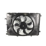 Mercedes Benz Lüfterzarge / Zarge incl. Lüftermotor A2465000093 Bosch 0130308401 3135104226 3136613377