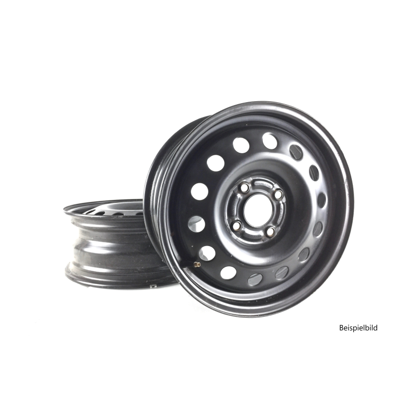 6Jx15 ET45 Stahlfelge Volkswagen Passat 3B 5Loch Schwarz 6x15ET45