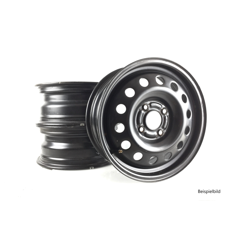 4,5Jx13 ET36 Stahlfelge Renault Clio  4Loch Schwarz 4,5x13ET36