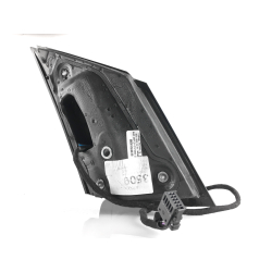 VW Polo 6R (2009-2017) Außenspiegel links elektrisch verstellbar 6Pin unlackiert Schwarz mit Blinker LED 6R1857501A