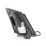 VW Polo 6R (2009-2017) Außenspiegel links elektrisch verstellbar 6Pin unlackiert Schwarz mit Blinker LED 6R1857501A
