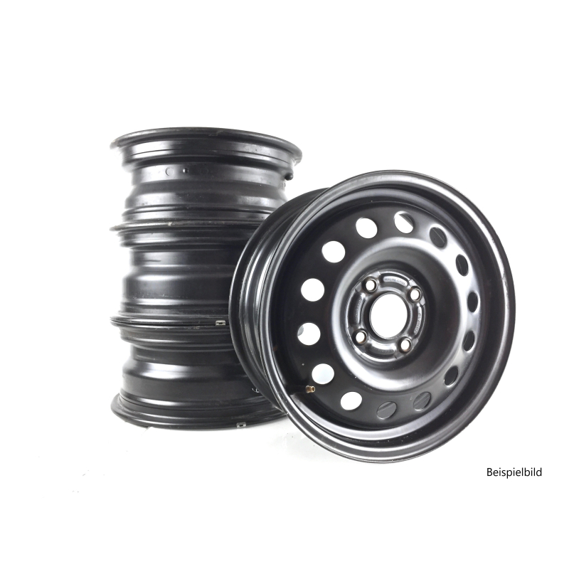 6Jx15 ET55 Stahlfelge Volkswagen Transporter T4 5Loch Silber 6x15ET55