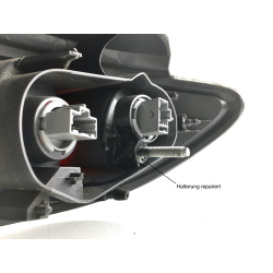 Mazda 2 DY Rückleuchte/Rücklicht außen links Weiß/Klarglas Facelift 6M7113405AF 2SO962004-01