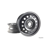 7Jx15 ET42 Stahlfelge Mercedes 124 5Loch Schwarz 7x15ET42 Sportline