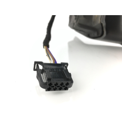 Skoda Fabia NJ (2014-2022) Außenspiegel links elektrisch verstellbar LF5A Blau 6V1857407F