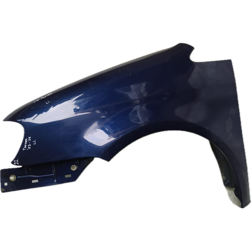 VW Touran 1T (2003-2010) Kotflügel links Indigo Blau LB5N 1T0821021