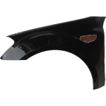 Mercedes Benz ML W164 (2005-2011) Kotflügel links Obsidian Schwarz 197 A1648810101