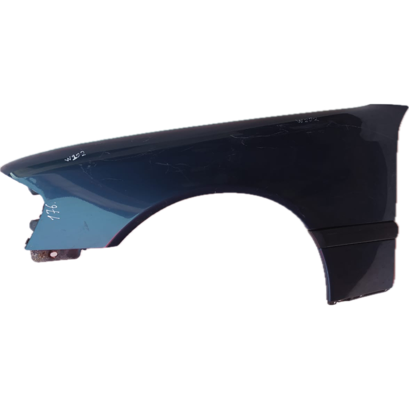 Mercedes C-Klasse W202 (1993-2001) Kotflügel links Azurit Blau 366 A2028810101 ohne Blinkerloch
