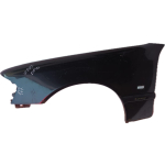 Mercedes C-Klasse W202 (1993-2001) Kotflügel links Smaragd Schwarz 189 A2028810301 mit Blinkerloch