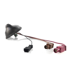 Mercedes Benz W169 / W245 Antennenfuss / Dachantenne 3 Kabel A1698201975